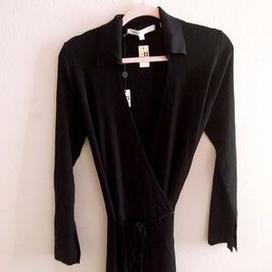 Max Studio Knit Wrap Dress